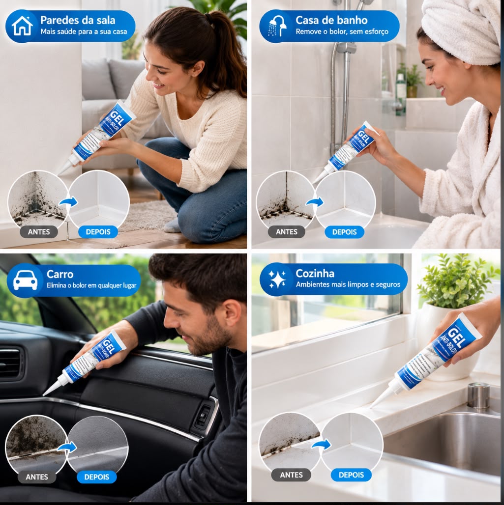 Gel Removedor de Bolor